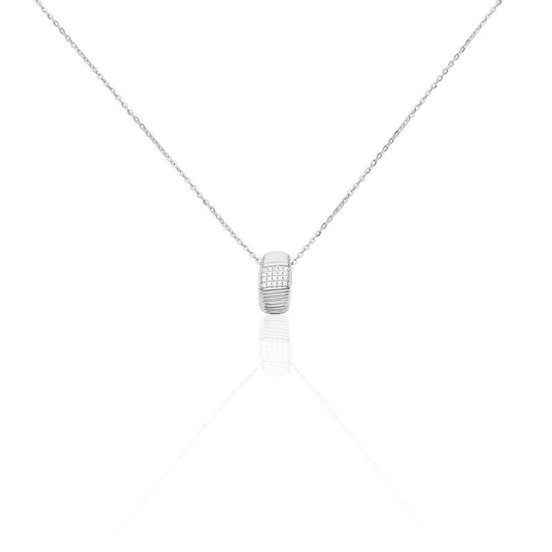 Damen Halskette Silber 925 Zirkonia Laika - Halsketten Damen | OROVIVO