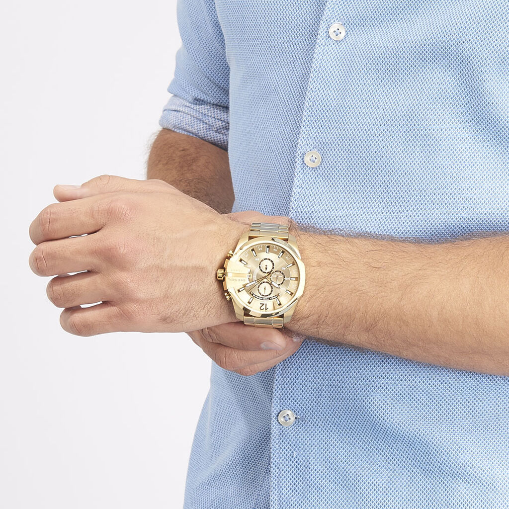 Diesel Herrenuhr Mega Chief Dz4360 Quarz - Armbanduhren Herren | OROVIVO