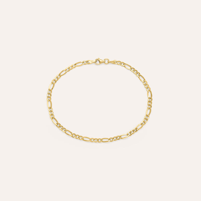 Bracciale Catena Oro Uomo Oro Giallo - Spannringe Herren | OROVIVO