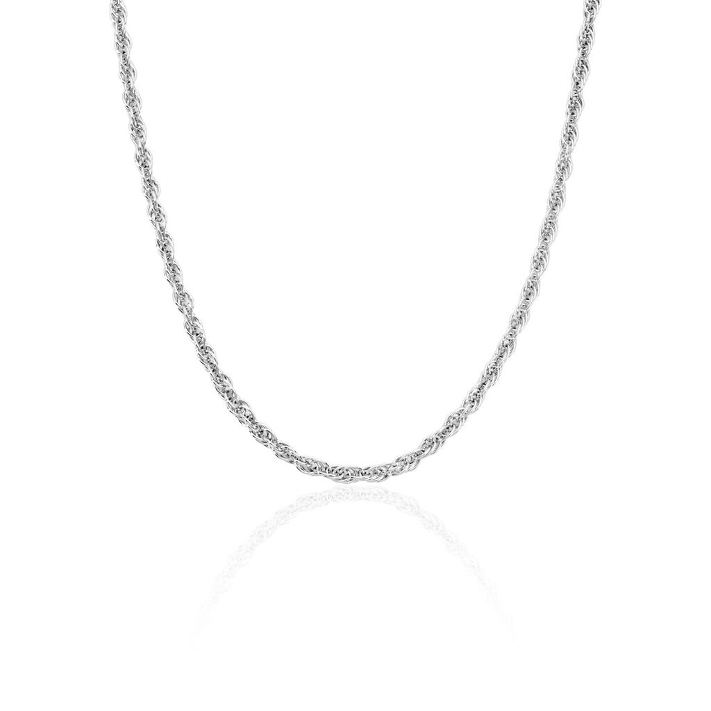 KORDEL Damen Kette Silber 925 B 2,5 mm, Kette ohne Stein