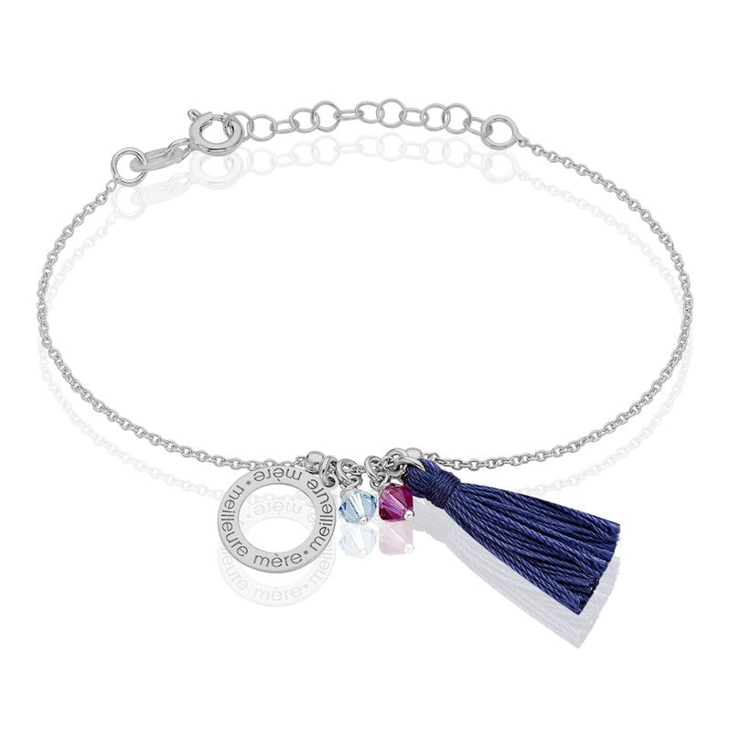 Bracelet Argent Rhodie Alea - Spannringe Damen | OROVIVO