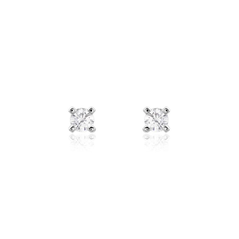 Damen Ohrstecker Silber 925 Zirkonia Lennja  - Ohrstecker Damen | OROVIVO