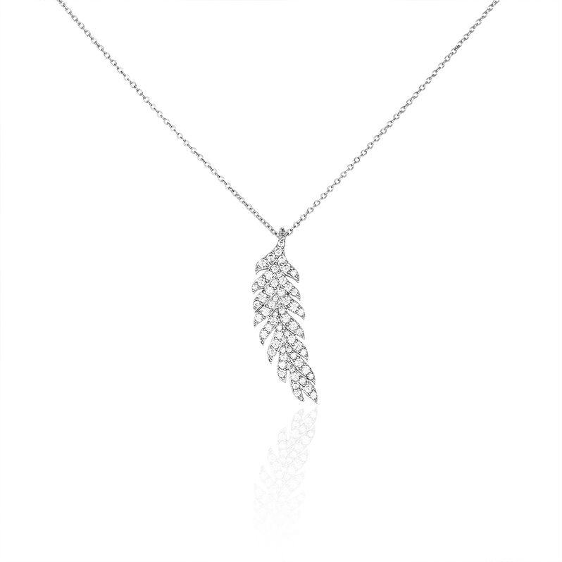 Collier Melina Argent Et Oxydes - Spannringe Damen | OROVIVO