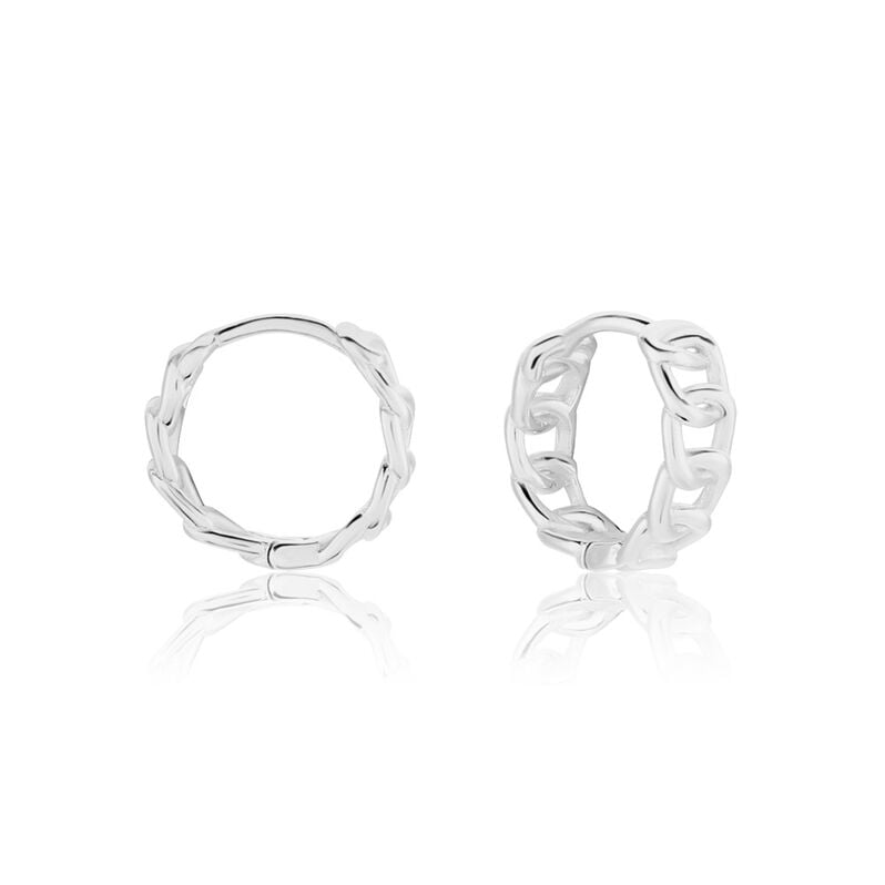 Créoles Linkki Argent Weiss - Spannringe Damen | OROVIVO