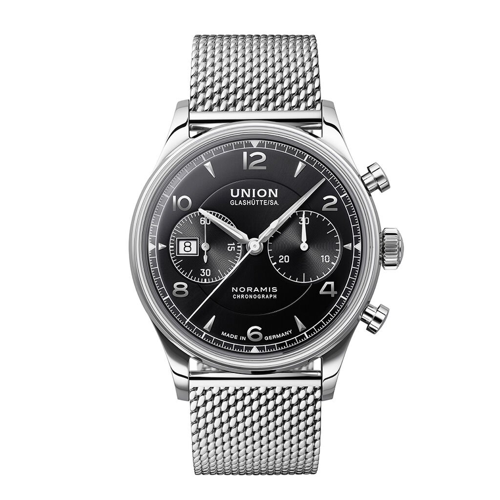 Union Glashütte Herrenuhr Noramis Chronograph Automatik D0124271105700, Uhr ohne Stein