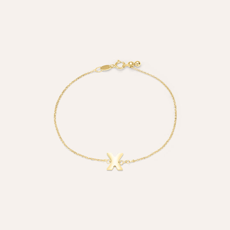 Bracciale Regolabile Beverly Oro Giallo - Spannringe Damen | OROVIVO