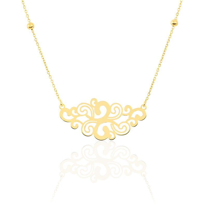 Collier Kristina Or Jaune - Spannringe Damen | OROVIVO