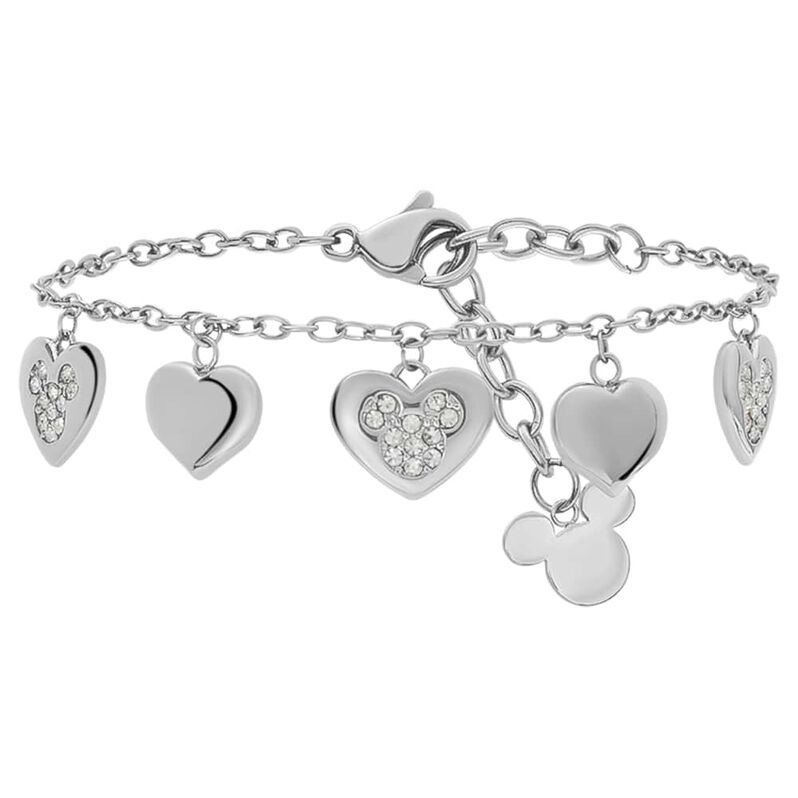 Bracciale Mickey Mouse & Friends Acciaio Cristallo - Spannringe Damen | OROVIVO