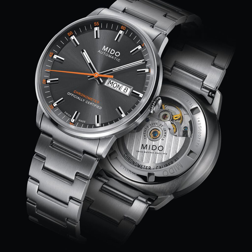 Mido Herrenuhr Commander II M0214311106101 - Armbanduhren Herren | OROVIVO