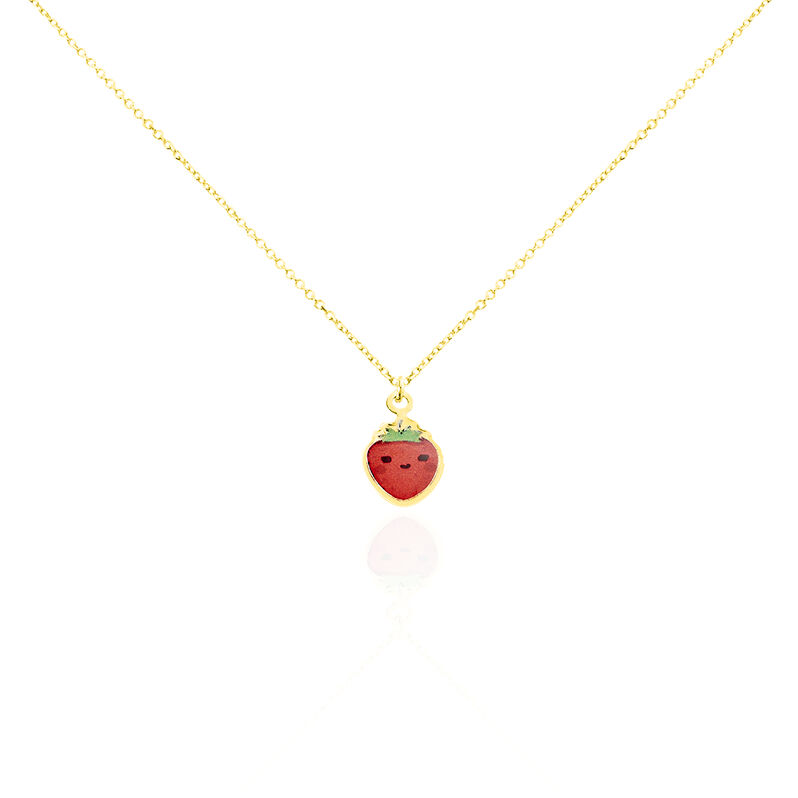 Collier Or Jaune Bettina - Spannringe Kinder | OROVIVO