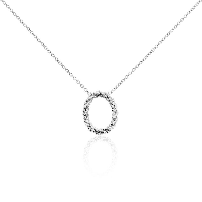 Collier Argent Rhodié Unai - Spannringe Damen | OROVIVO