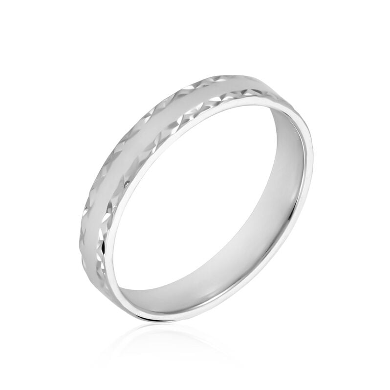 Alliance Devon Argent Weiss - Spannringe Herren | OROVIVO