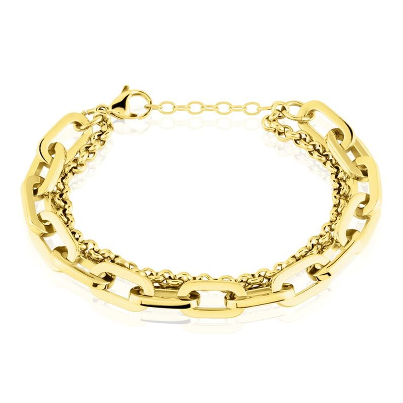 VIOLINA Damen Armkette Edelstahl vergoldet - Armketten Damen | OROVIVO