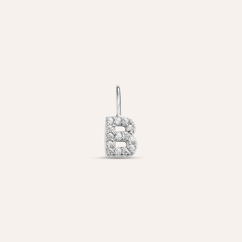 Pendente Love Beats Argento Rodiato Cubic Zirconia - Spannringe Damen | OROVIVO