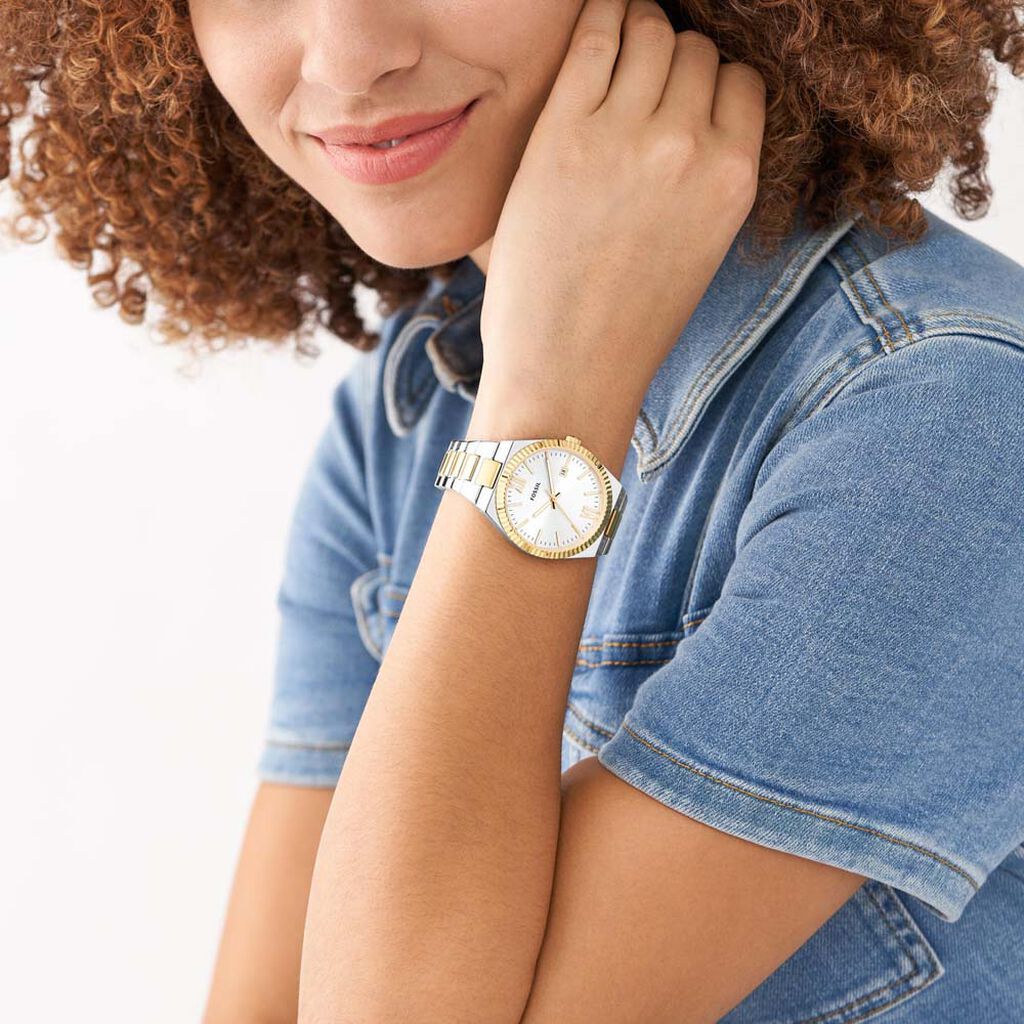 FOSSIL Damenuhr Scarlette ES5259 Quarz - Armbanduhren Damen | OROVIVO