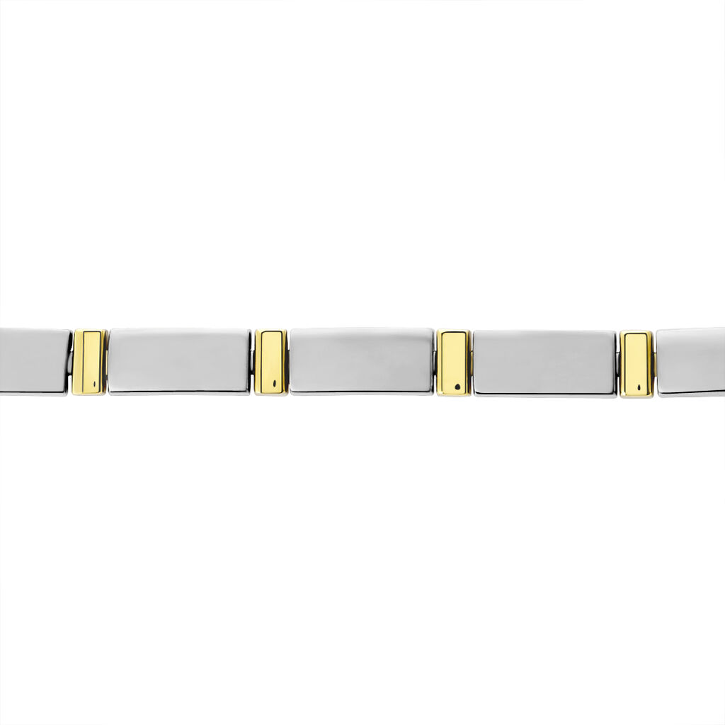 Boccia Damenarmband Titan Vergoldet Bicolor - Armketten Damen | OROVIVO