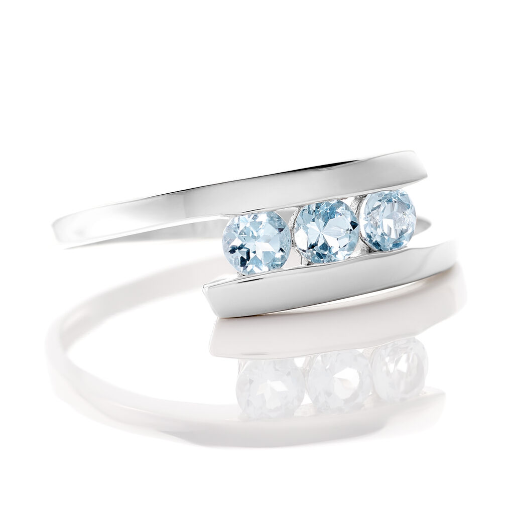 Bague Or Et Topaze  - Spannringe Damen | OROVIVO