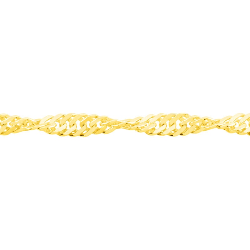 Damen Singapurkette Gold 375  - Halsketten Damen | OROVIVO