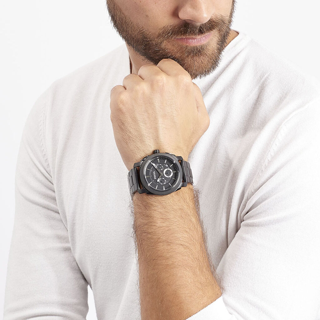 FOSSIL Herrenuhr Quarz Machine FS4552 - Armbanduhren Herren | OROVIVO