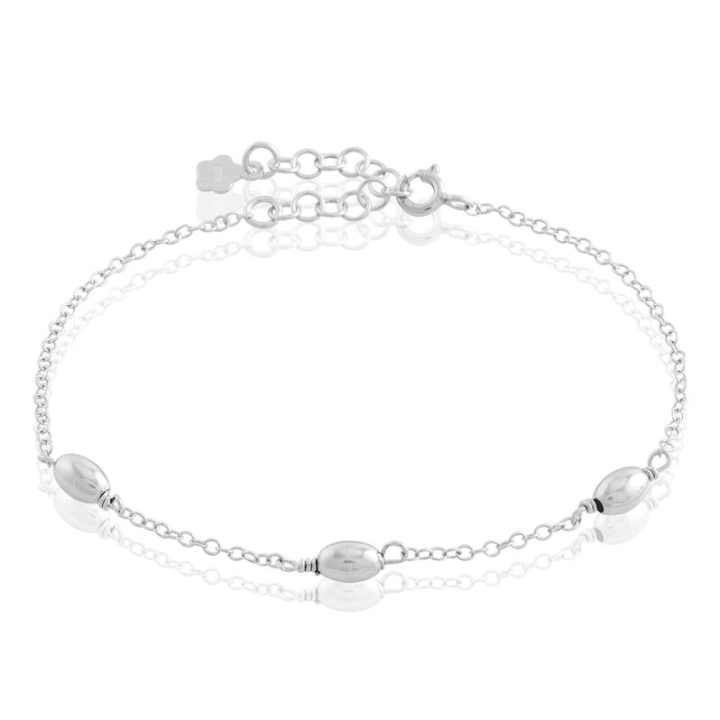 Bracelet Argent Blanc - Spannringe Damen | OROVIVO