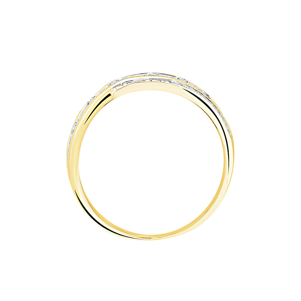 Bague Eleonore Or Jaune Diamant - Spannringe Damen | OROVIVO