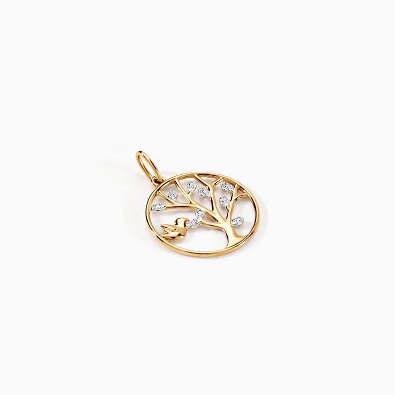 Pendentif Arethusa Or Jaune Diamant - Spannringe Damen | OROVIVO
