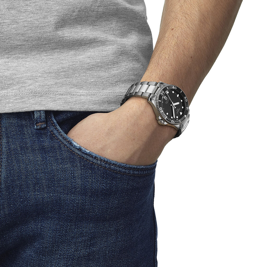 TISSOT Unisexuhr Tissot Seastar T1204101105100 Quarz - Armbanduhren Unisex | OROVIVO
