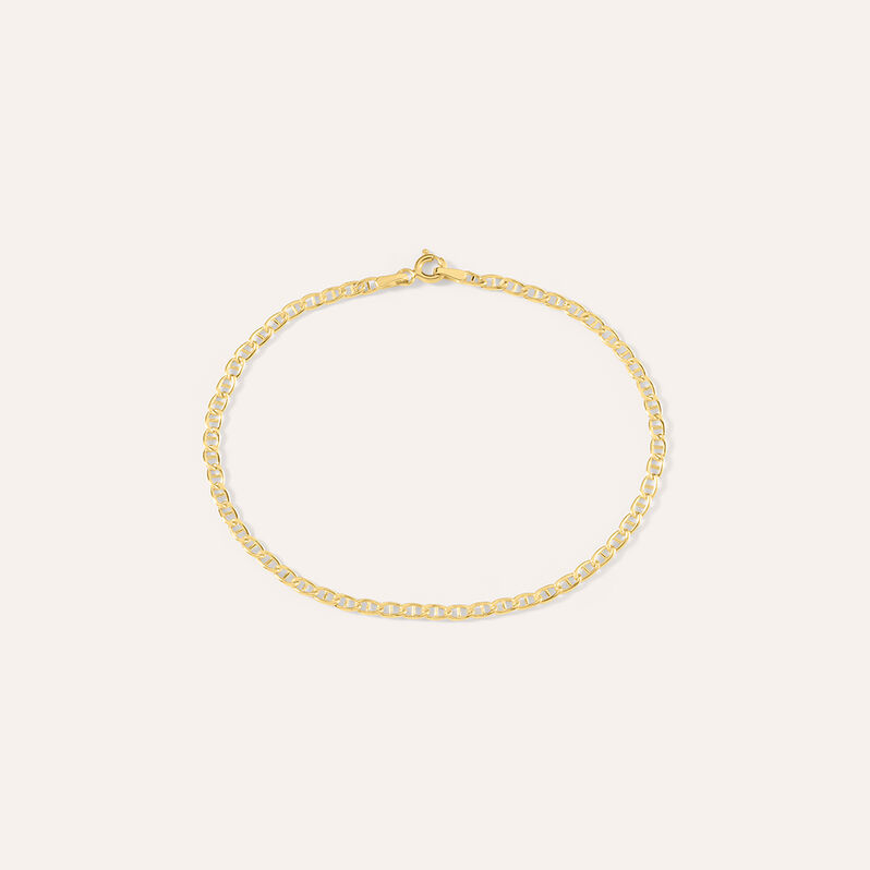 Bracciale Catena Colette Oro Giallo - Spannringe Unisex | OROVIVO