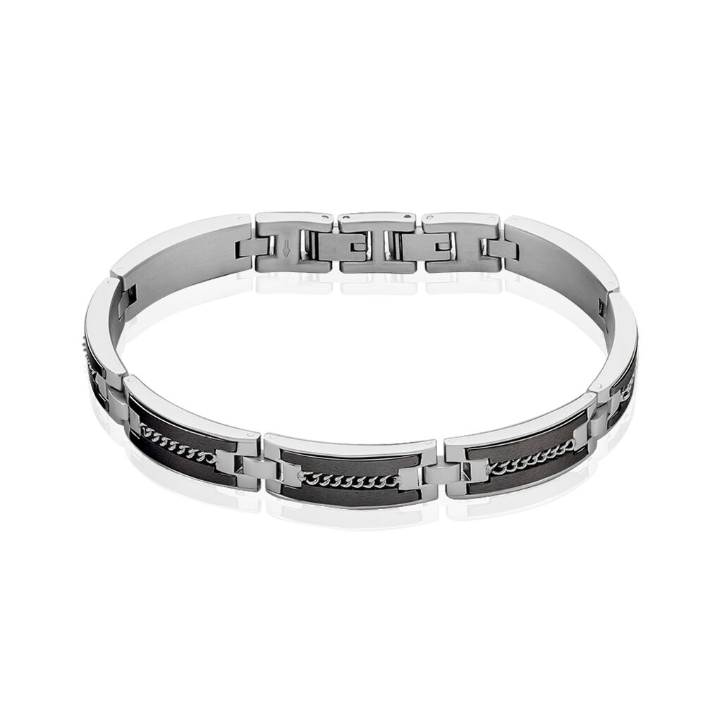 Bracelet Syane Acier Blanc Céramique - Spannringe Herren | OROVIVO
