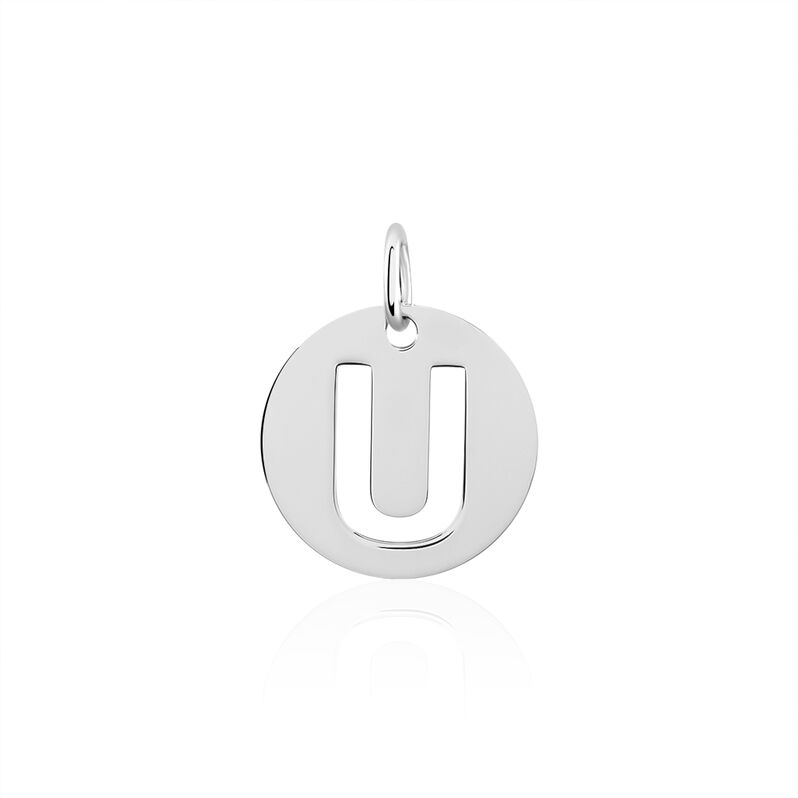 Pendentif Argent Elio Pastille Lettre U - Spannringe Familie | OROVIVO