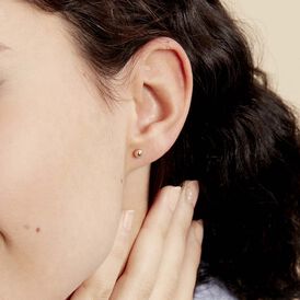Damen Ohrstecker Gold 375 Kugel 4mm - Ohrstecker Damen | OROVIVO