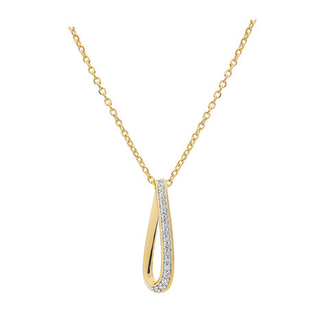 Damen Halskette Messing Gold 750 plattiert  - Halsketten Damen | OROVIVO