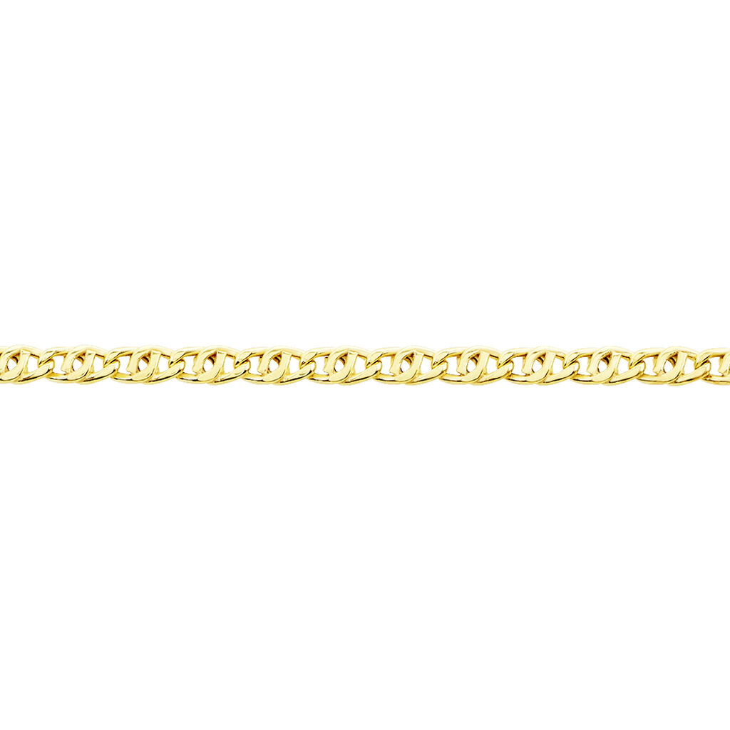 Damenarmband Panzerkette Gold 375  - Armketten Damen | OROVIVO