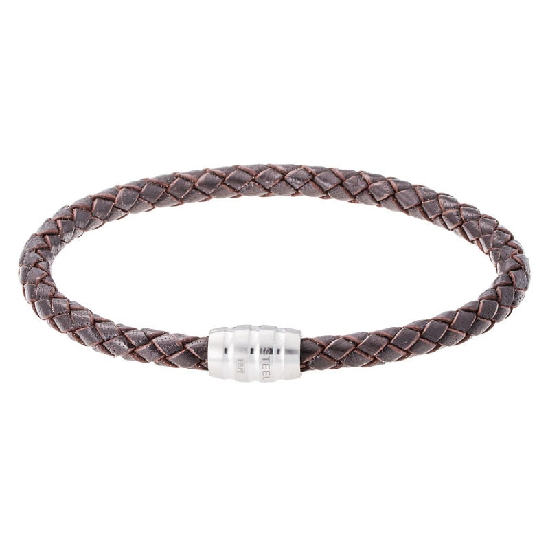 JOSCHUA 1 Herren Armband Leder Wei&szlig; - Armb&auml;nder Herren | OROVIVO