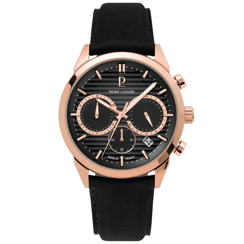 Montre Pierre Lannier Monarck Noir - Spannringe Herren | OROVIVO