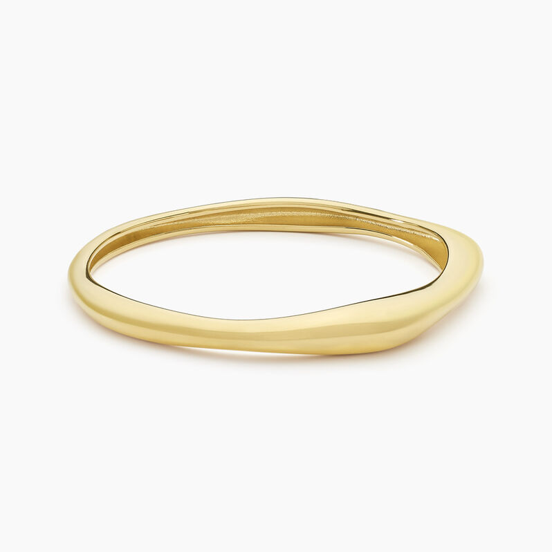 Bracelet Jonc Minya Acier Jaune - Spannringe Damen | OROVIVO