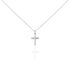 Damen Collier Silber 925 Religi&ouml;ses Kreuz