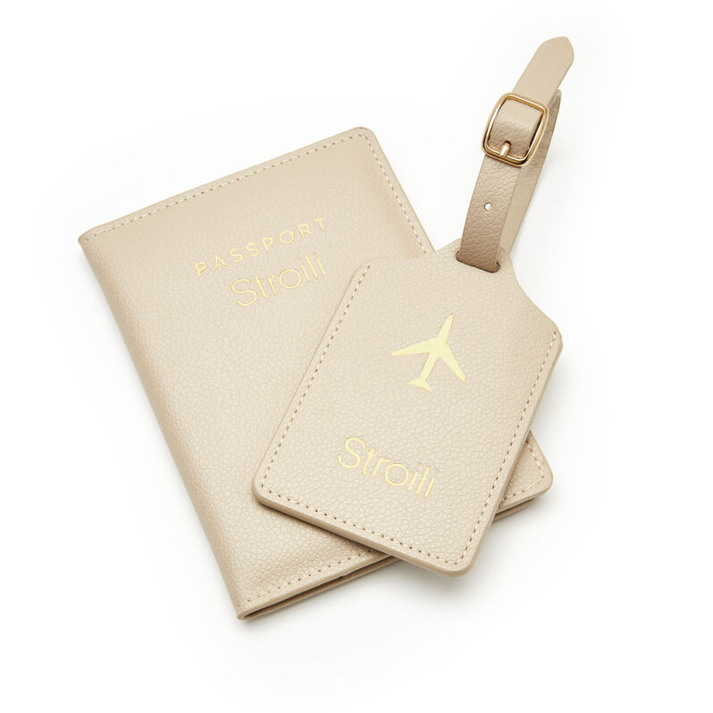 Kit Tag Valigia e Portapassaporto - Spannringe  | OROVIVO