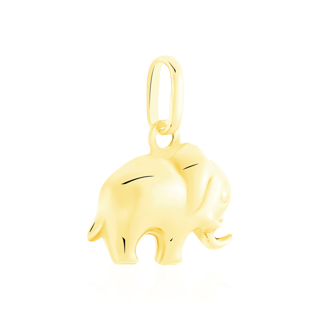 Anh&auml;nger Gold 375 Elefant Haiza