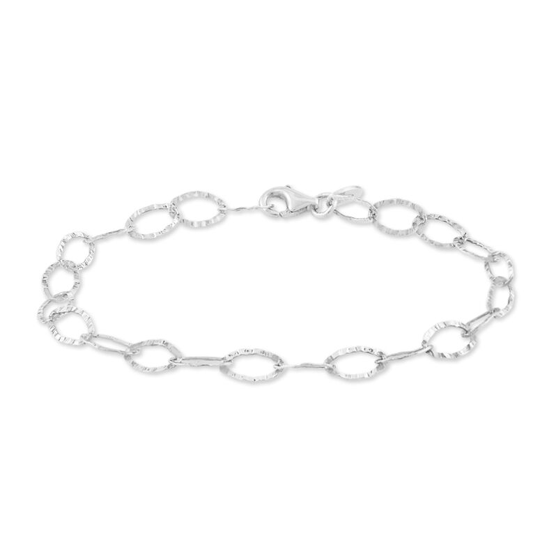 Bracelet Noemie Argent Blanc - Spannringe Damen | OROVIVO