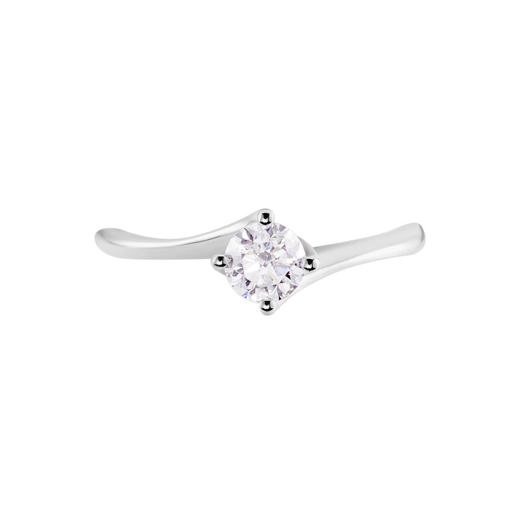 Damen Ring Weißgold 750 Diamant 0,35ct Firmam  - Verlobungsringe Damen | OROVIVO