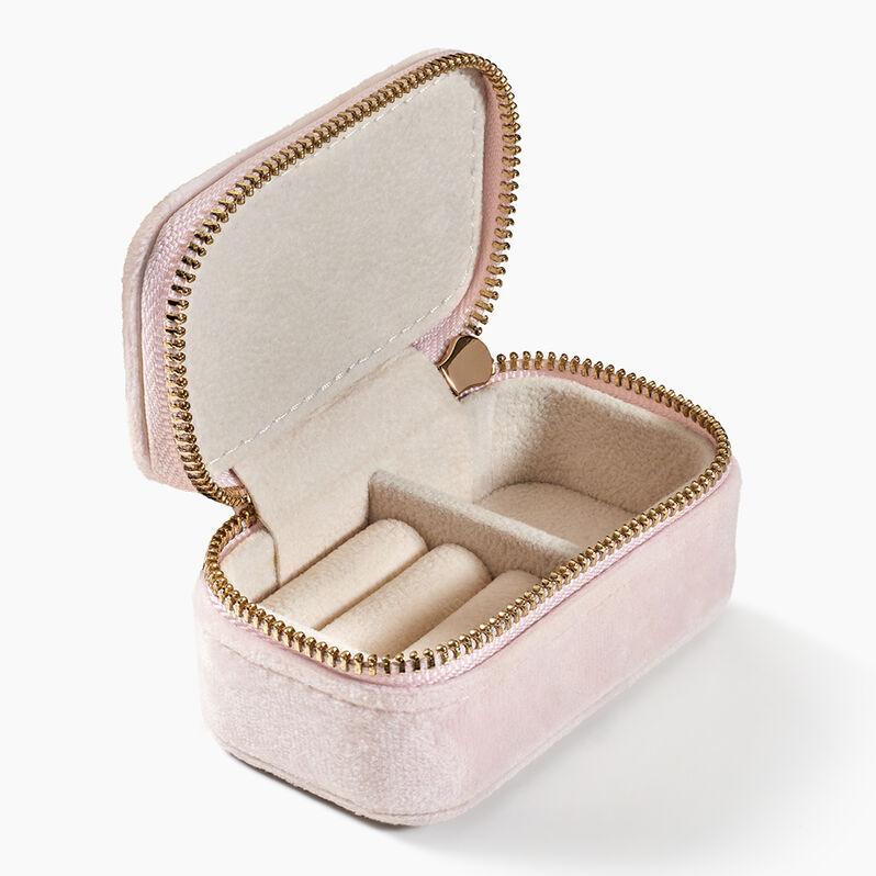Boite à Bijou Tissu Rose - Spannringe Familie | OROVIVO