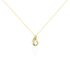 GOCCIE Damen Collier Gold 375 (9 Karat) Diamant Weiß 0,01 ct B 0,7 mm