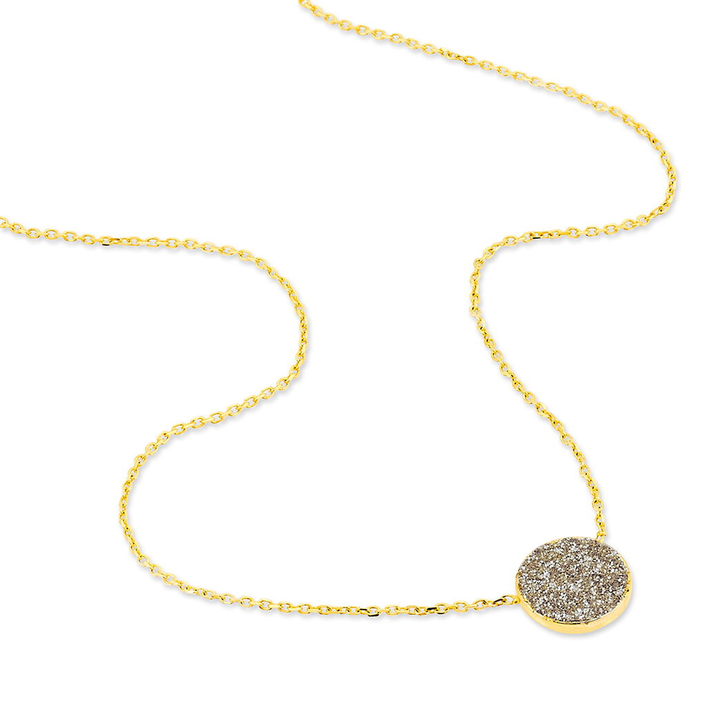Damen Halskette Gold 375 Glitzer - Halsketten Damen | OROVIVO