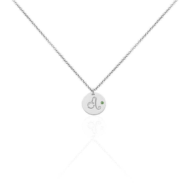 Collier Argent Pastille Signe Lion - Spannringe Damen | OROVIVO