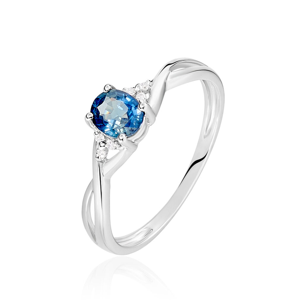Bague Or Et Saphir  - Spannringe Damen | OROVIVO