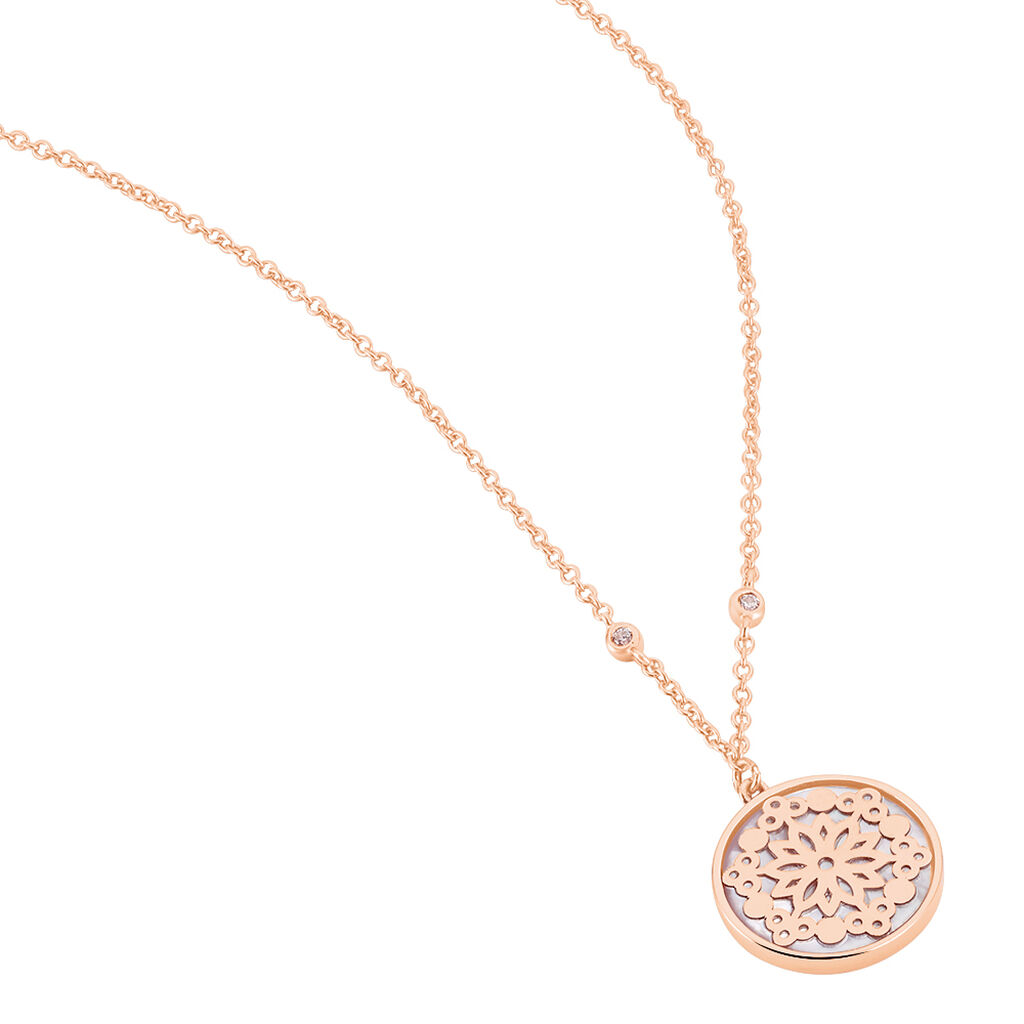 Damen Halskette Silber 925 Rosé Vergoldet - Halsketten Damen | OROVIVO