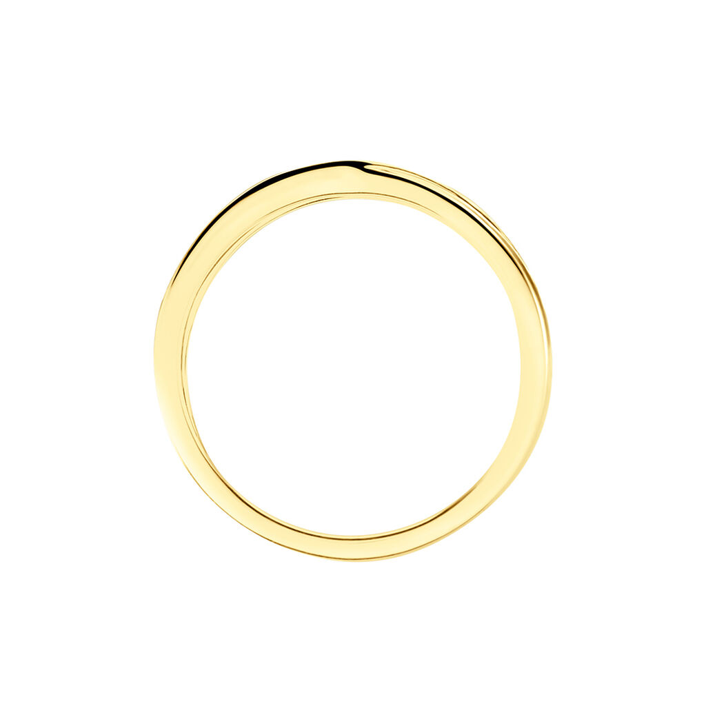 GIANA Damen Ring Gold 585 (14 Karat) Diamant Weiß 0,1 ct - Ringe mit Stein Damen | OROVIVO