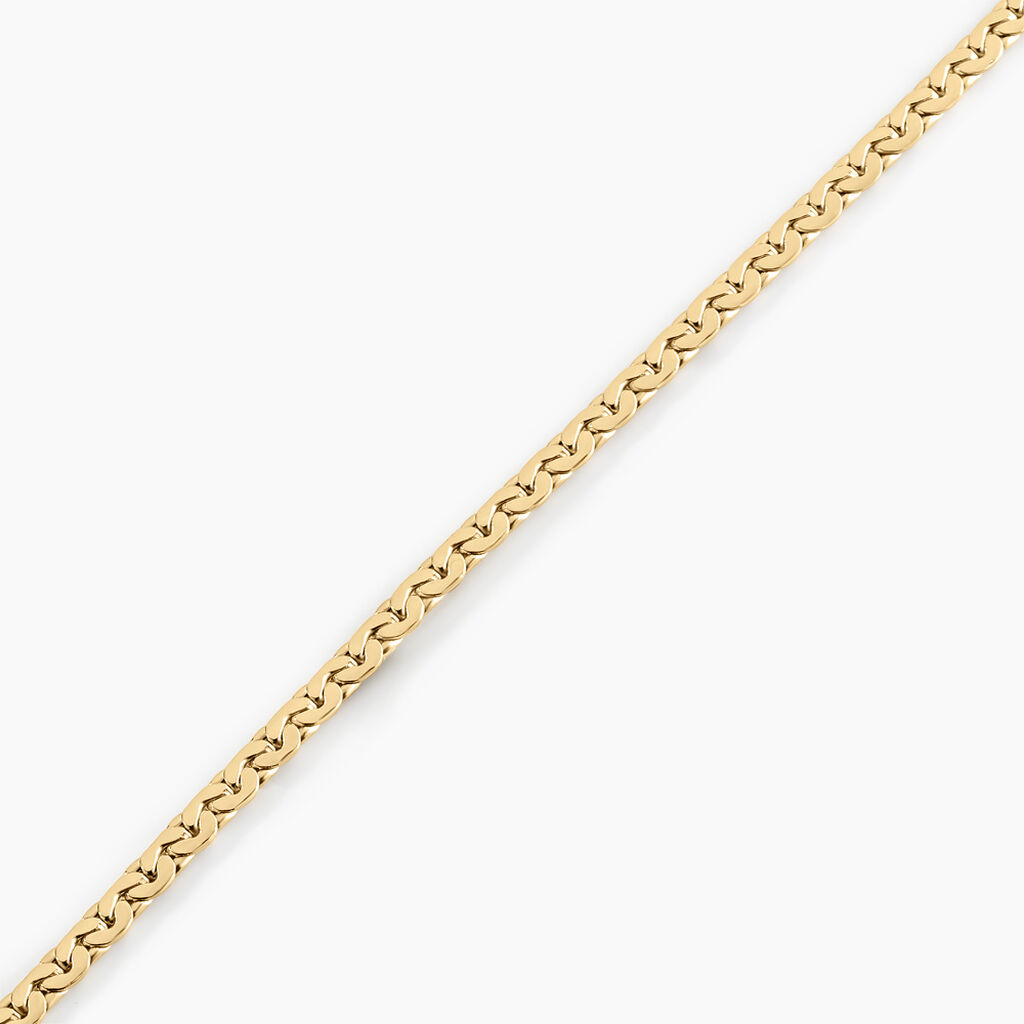 Bracelet Ivy Maille Haricot Or Jaune - Spannringe Damen | OROVIVO