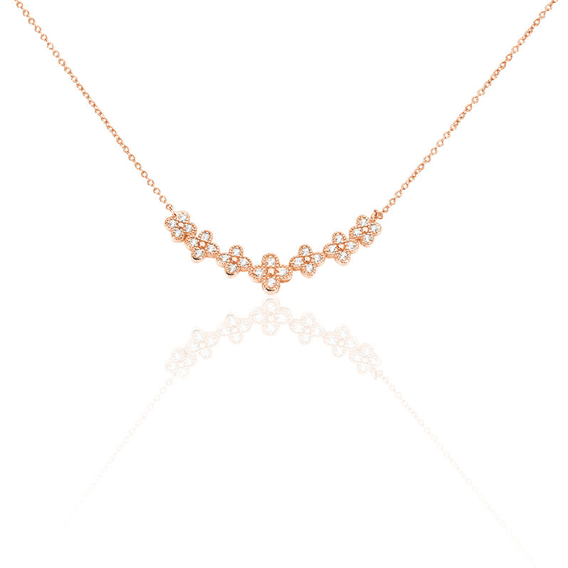 Collier Manon Argent Et Oxydes - Spannringe Damen | OROVIVO